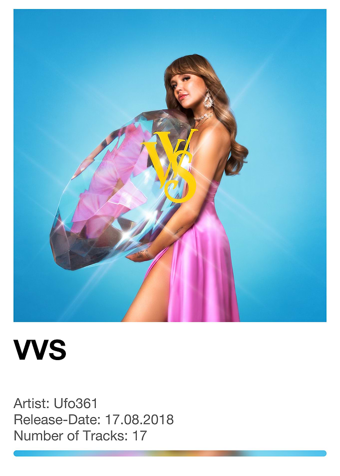 Ufo361 – VVS | Album Cover Poster