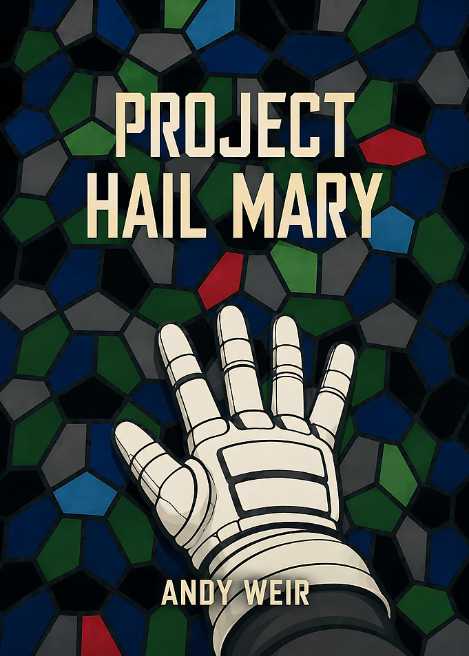 Project Hail Mary Book Cover Art