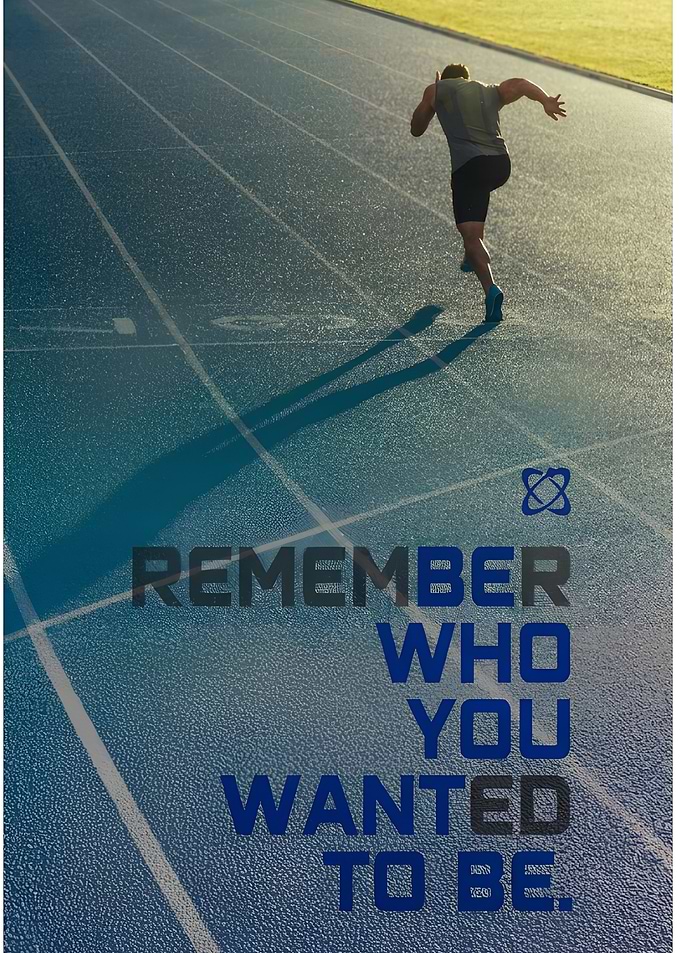 Inspirational Runner Motivational Poster