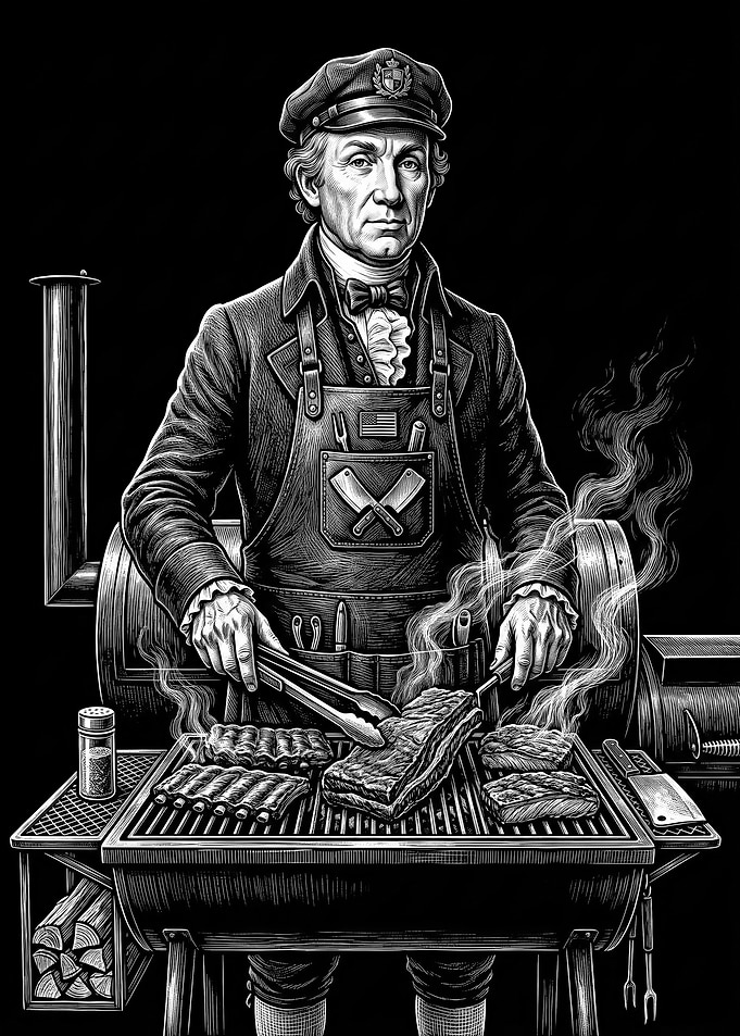James Monroe Founding Father Grilling Barbecue