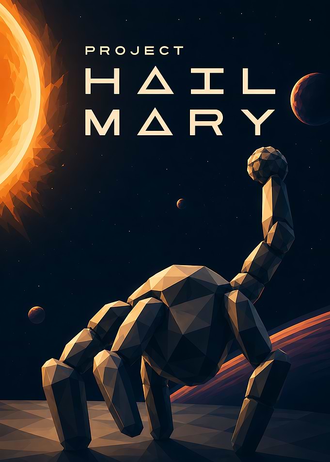 Project Hail Mary Rocky Poster