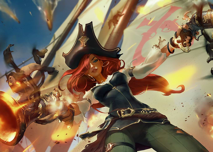 League of Legends - Miss Fortune Under Fire