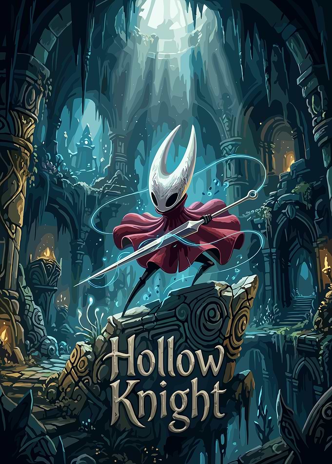 Hornet from Hollow Knight Poster
