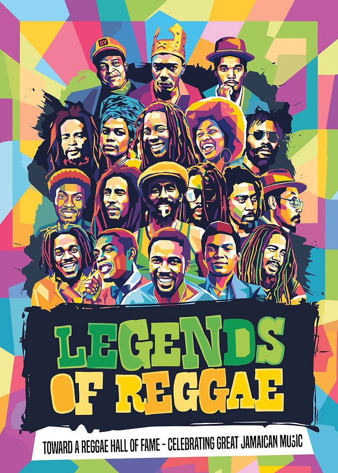 Legends of Reggae Music Poster