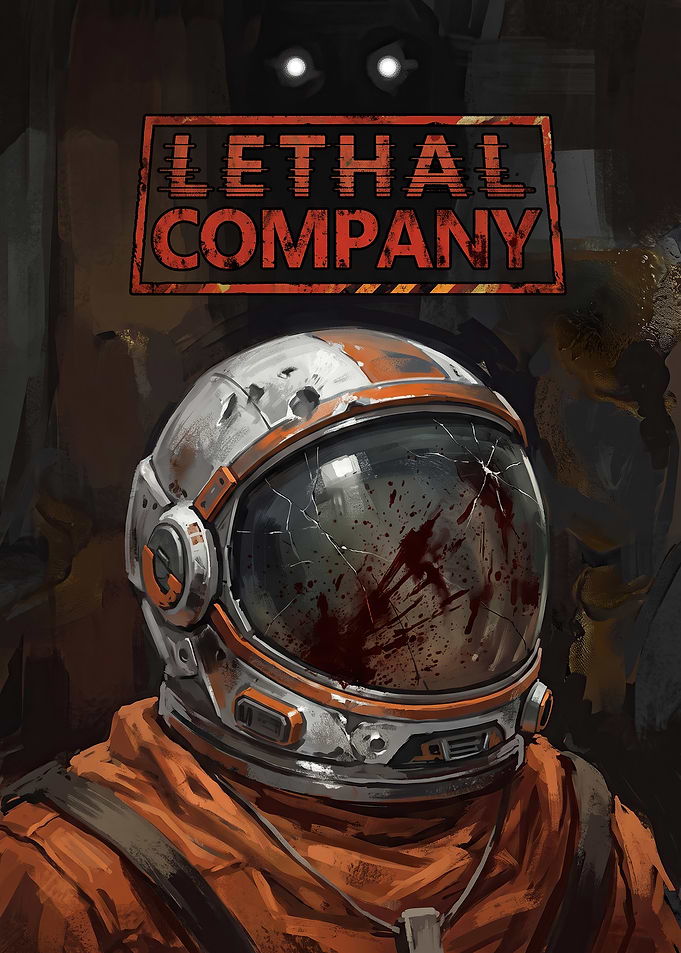 Lethal Company Astronaut Poster