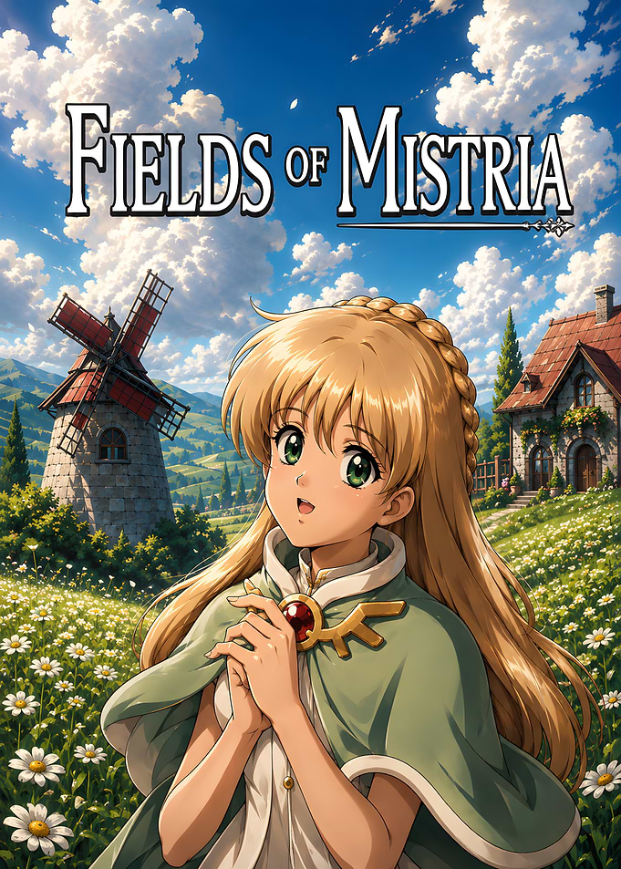 Fields of Mistria Anime Art
