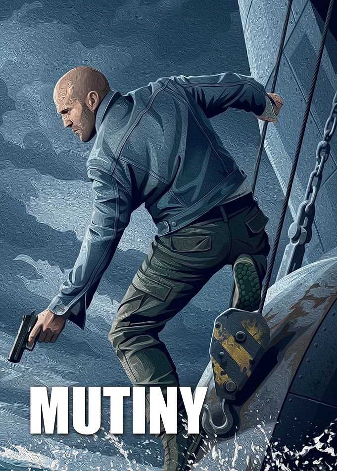 Jason Statham Mutiny Action Poster