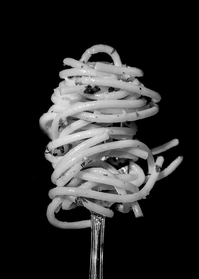 Spaghetti Twirled on a Fork