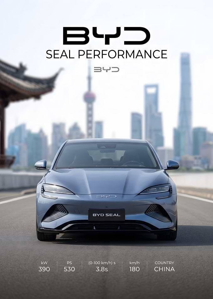 BYD Seal Performance Electric Sedan
