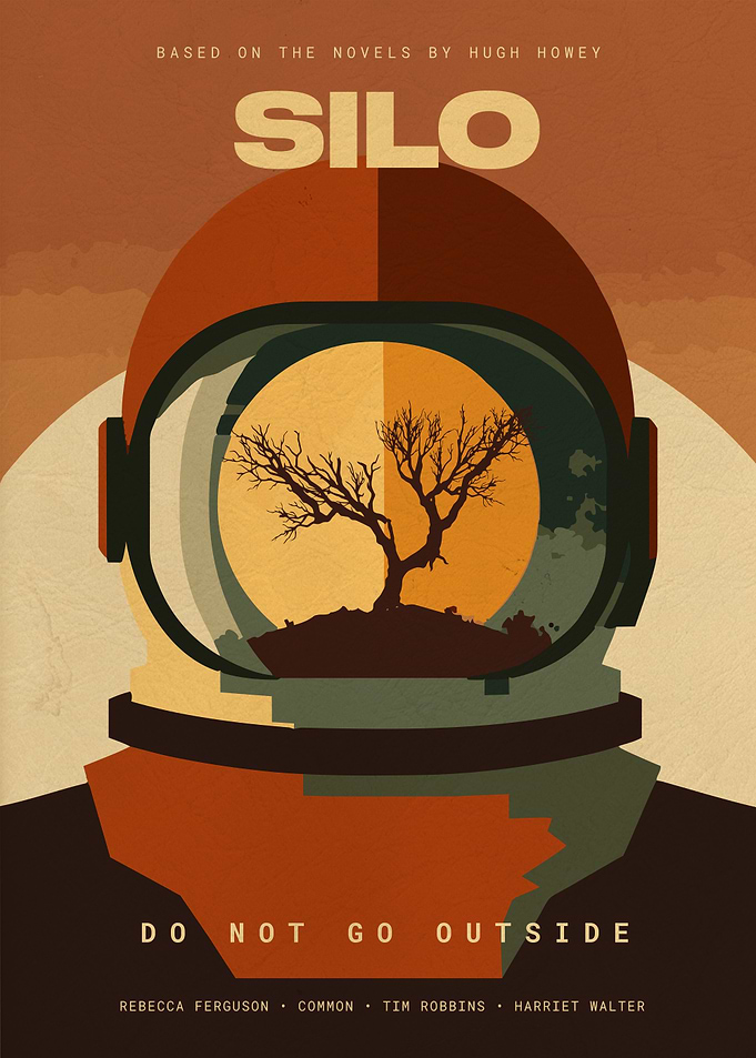 Silo TV Series Minimalist Poster