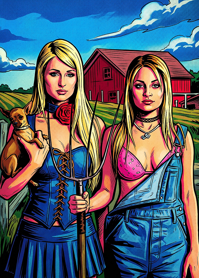 Paris Hilton and Nicole Richie Parody
