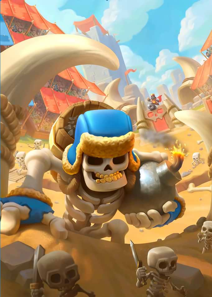 Giant Skeleton Bomber Clash Royale