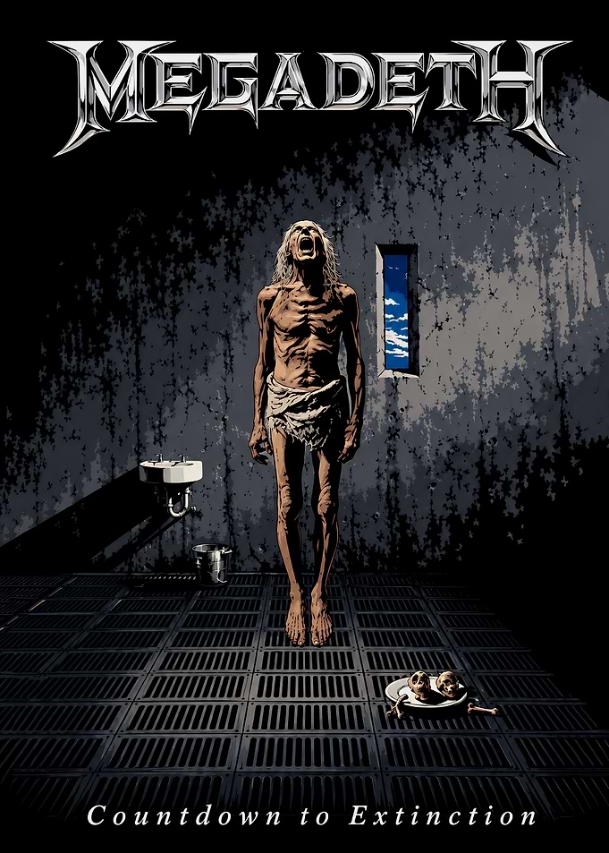 Megadeth Countdown to Extinction Album Art