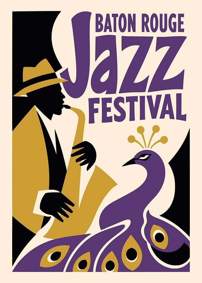Baton Rouge Jazz Festival Poster