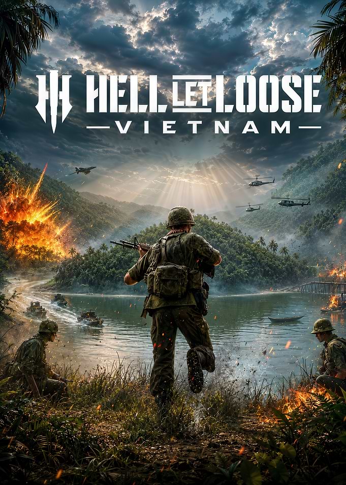 Hell Let Loose Vietnam War Poster