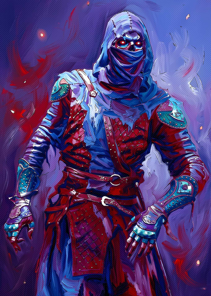 Ermac Mortal shell 2 Digital Painting