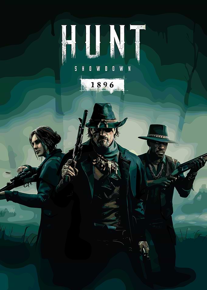 Hunt Showdown 1896 Game Poster