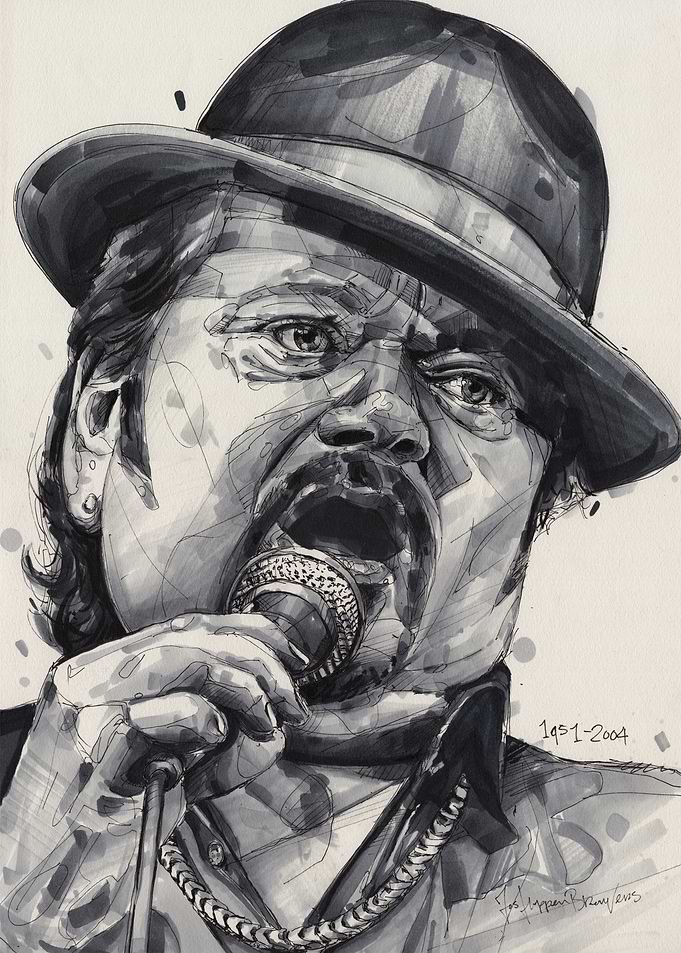 André Hazes portrait painting