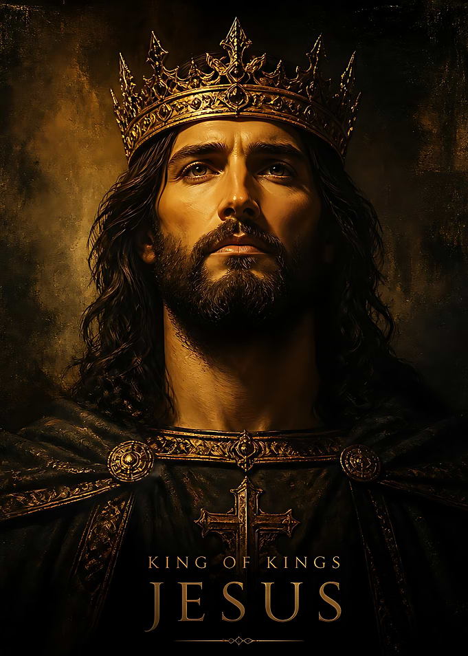 Jesus Christ King of Kings Portrait