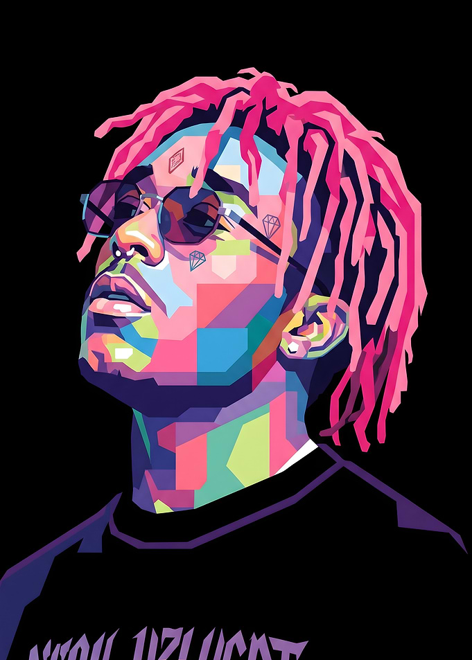 Lil Uzi Vert WPAP Pop Art