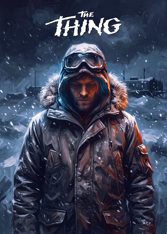 The Thing Movie Poster Art