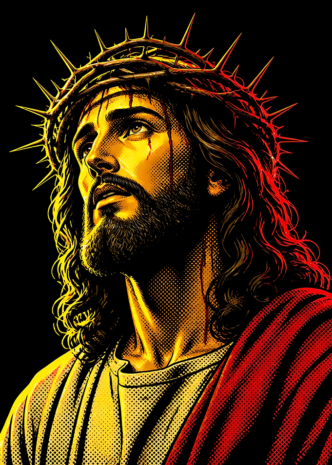 Jesus Christ with Crown of Thorns