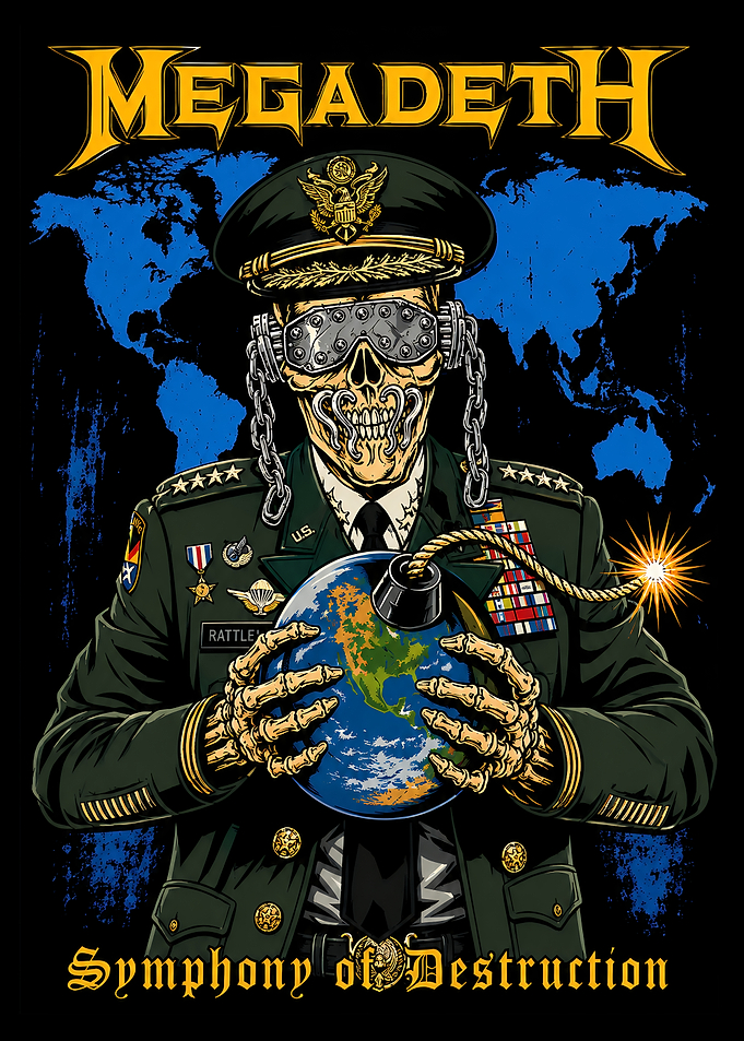 Megadeth Symphony of Destruction Vic Rattlehead
