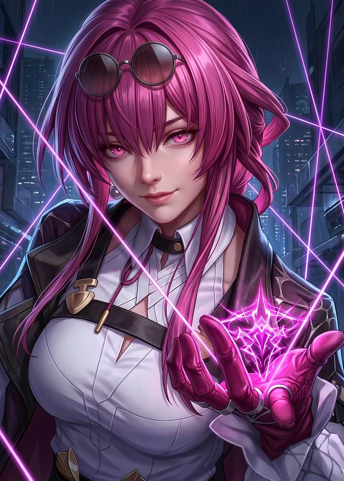 Kafka Honkai Star Rail Digital Art