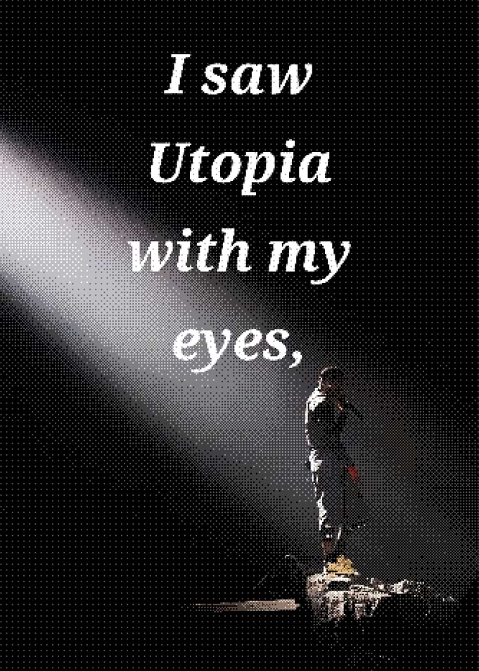 Travis Scott Utopia Concert Poster