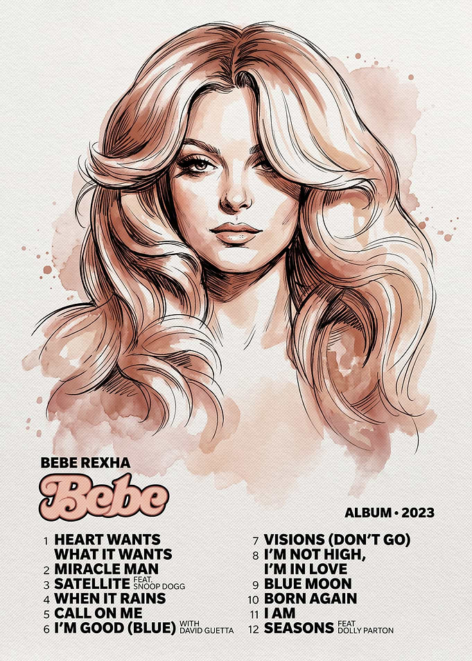Bebe Rexha Bebe Album Poster