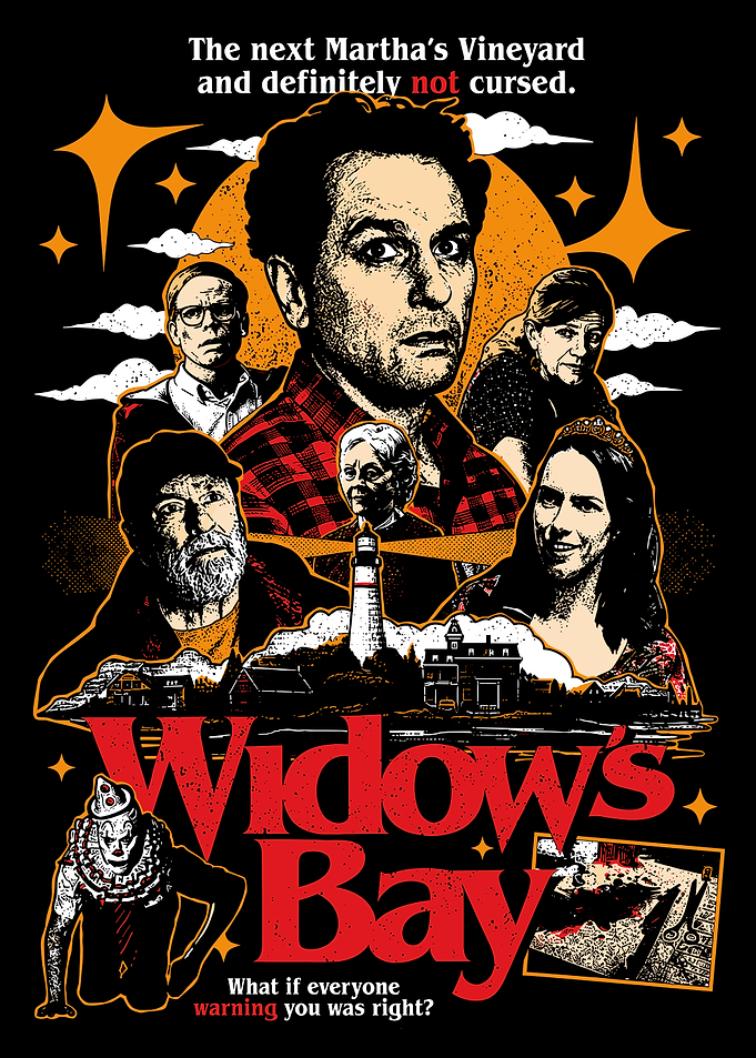 Widow's Bay Horror Movie Poster Art