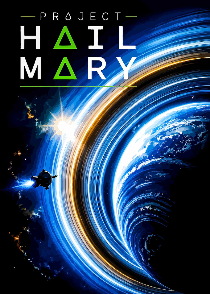 Project Hail Mary Space Poster