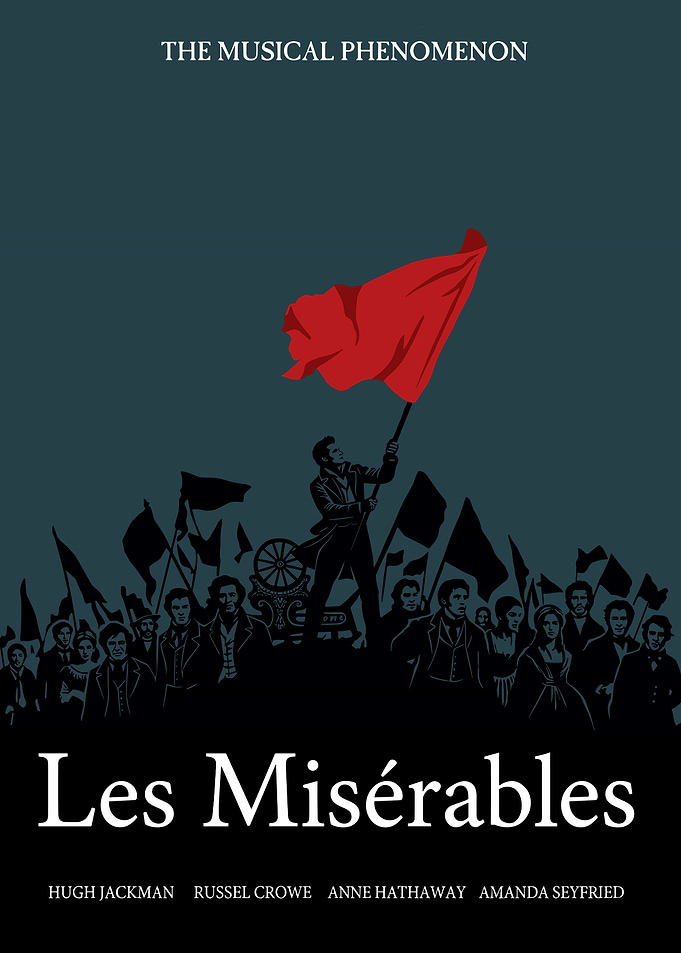 Les Misérables Minimalist Movie Poster