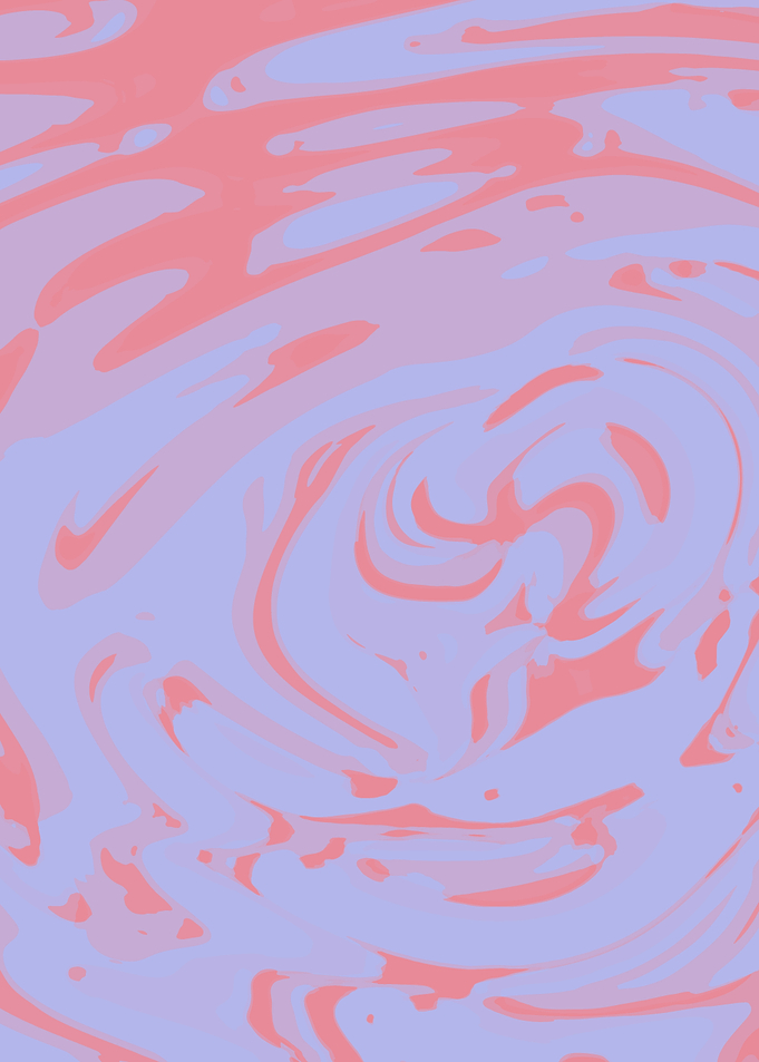 Abstract Pink and Lavender Swirls
