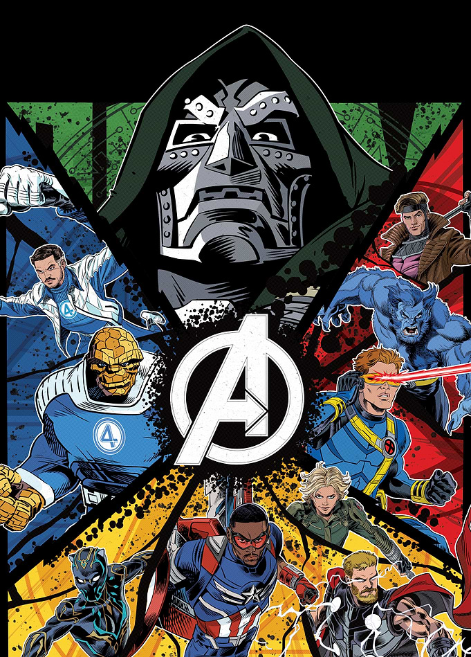 Avengers: Doomsday - Full Ensemble Comic Art