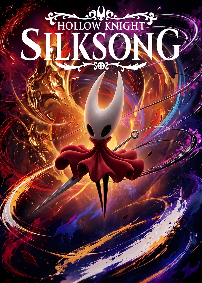 Hollow Knight Silksong Hornet Poster
