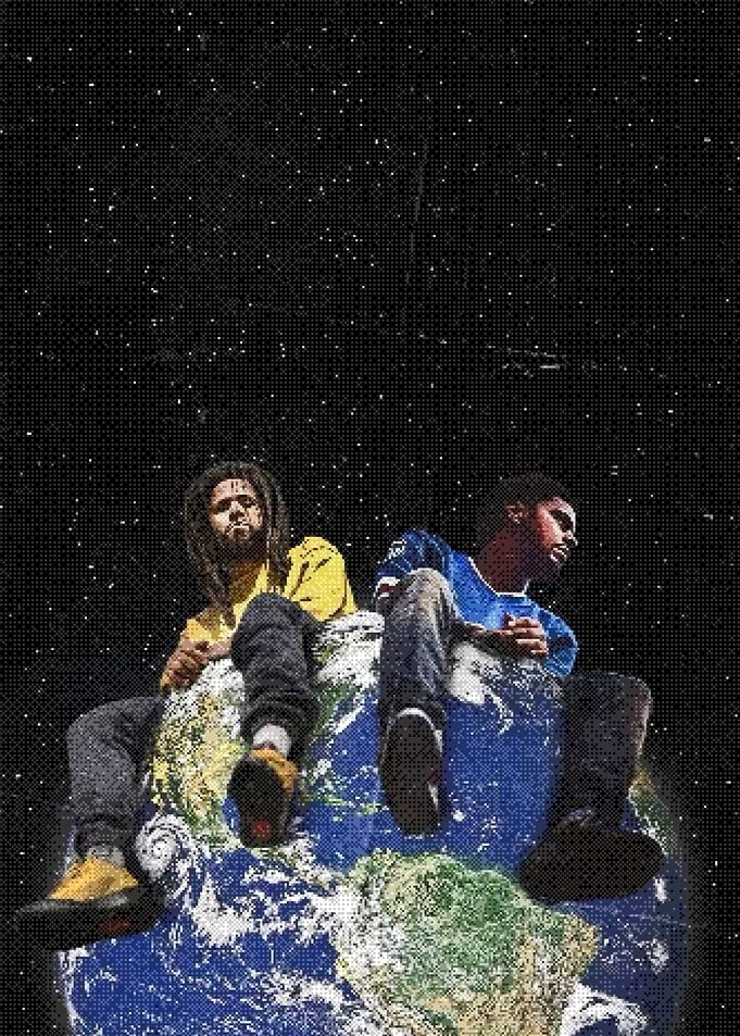 J. Cole Sitting on Earth