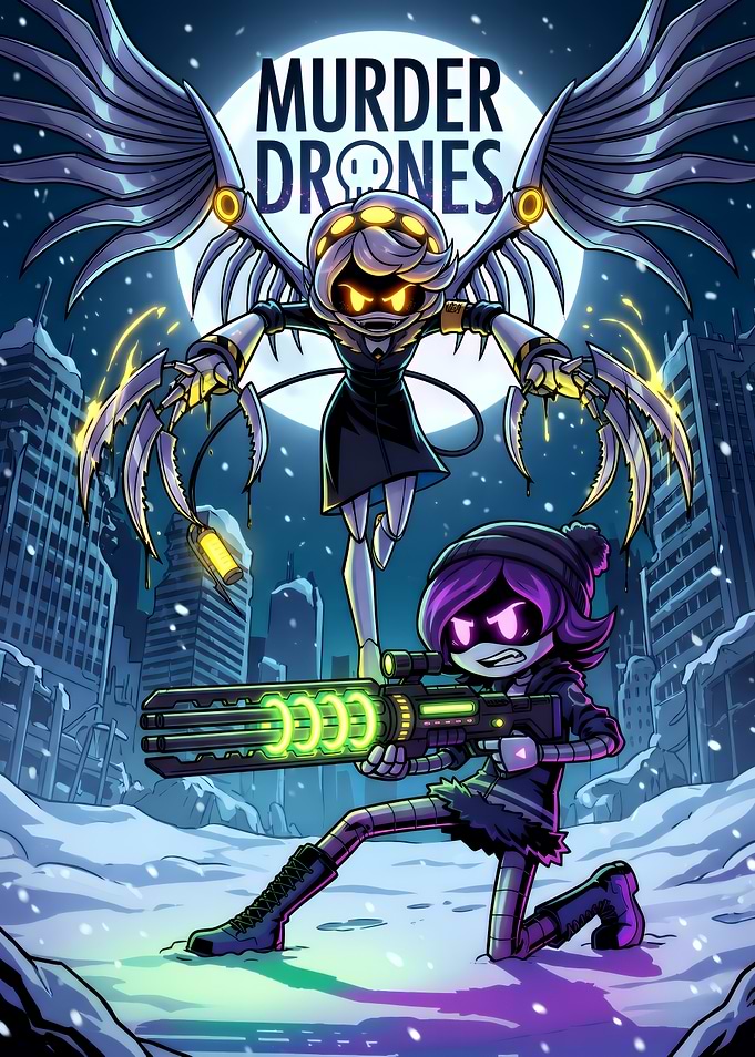 Murder Drones Uzi and V Poster