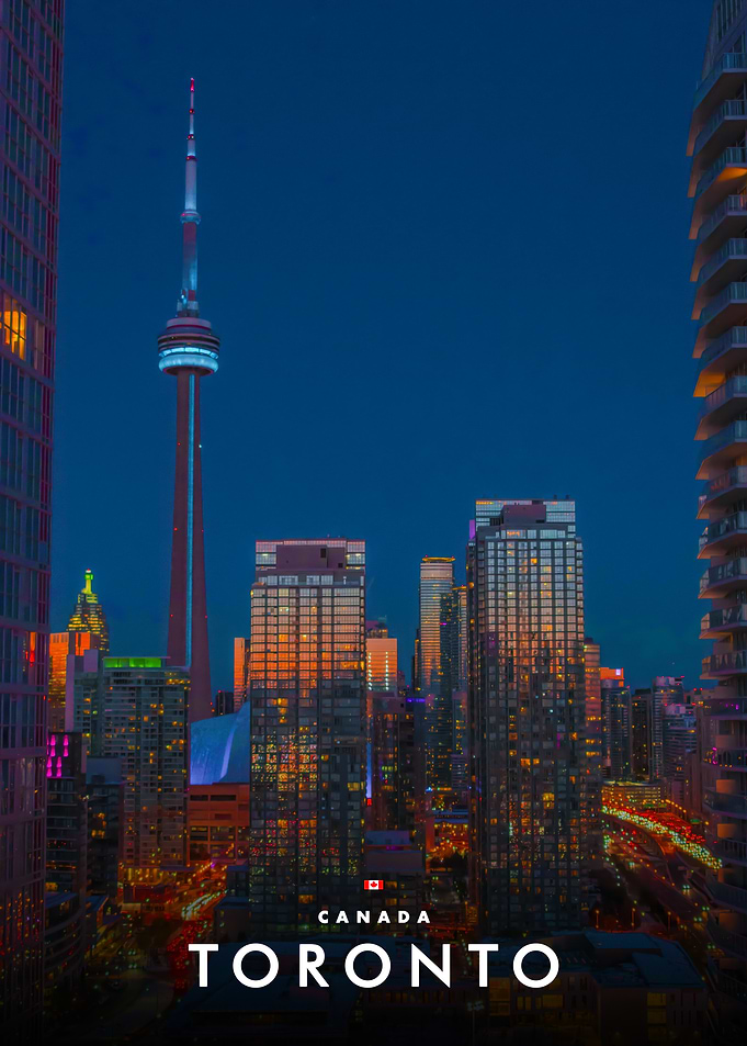 Toronto Skyline at Twilight