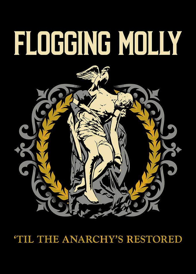 Flogging Molly Anarchy Band Poster