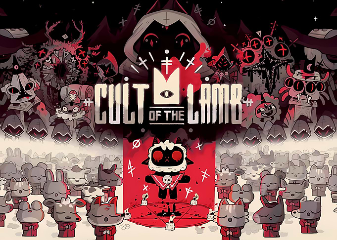 Cult of the Lamb Game Poster