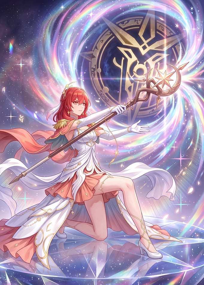 Himeko from Honkai Star Rail
