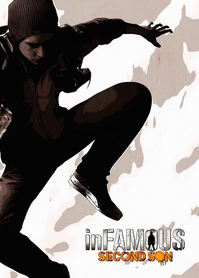inFAMOUS Second Son Delsin Rowe Poster