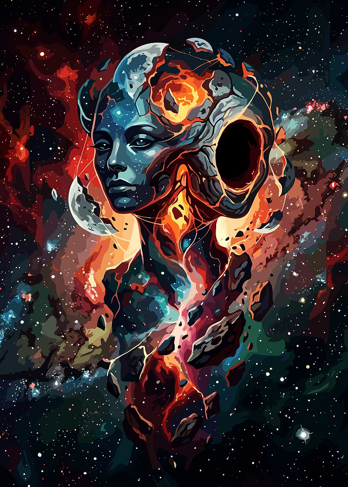 Celestial Goddess of Cosmic Destruction