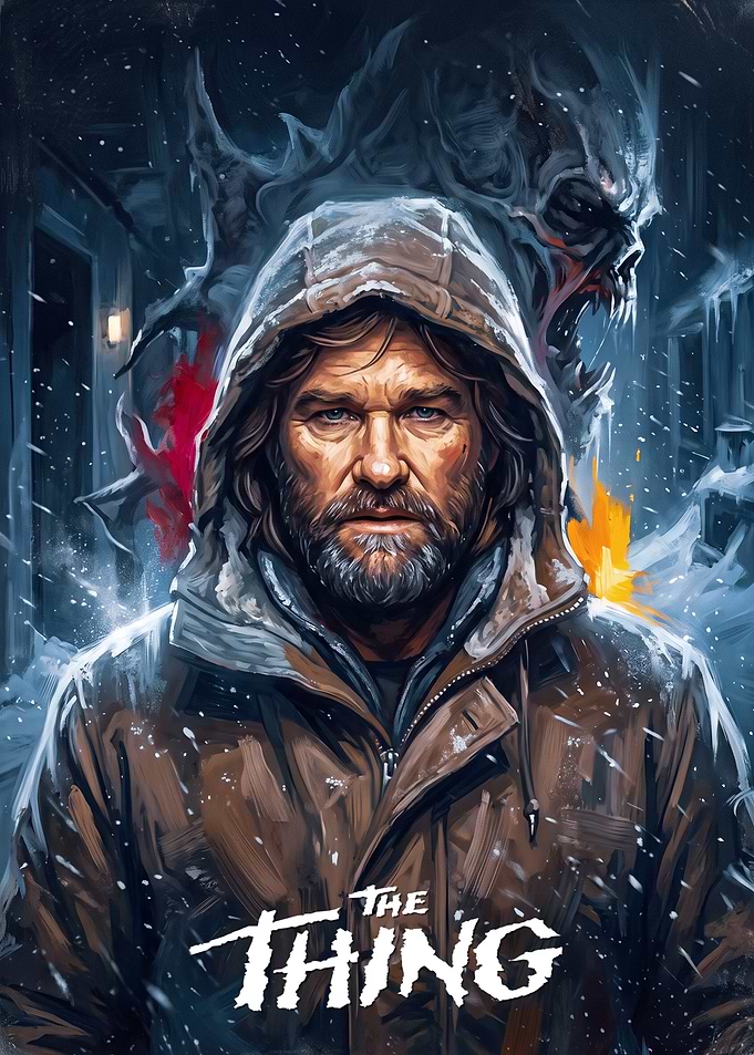 The Thing Movie Poster Art