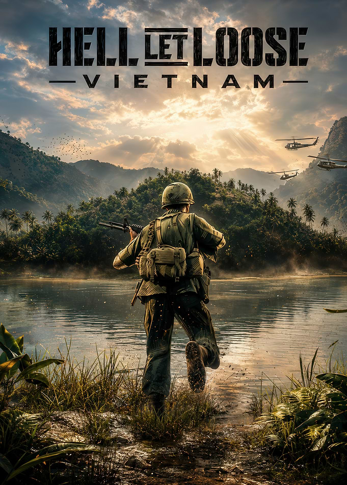Hell Let Loose Vietnam Game Poster