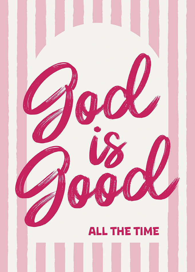 God is Good Inspirational Wall Art