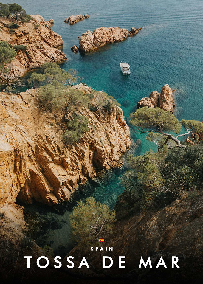 Tossa de Mar Coastal Landscape