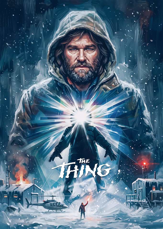 The Thing Movie Poster Art