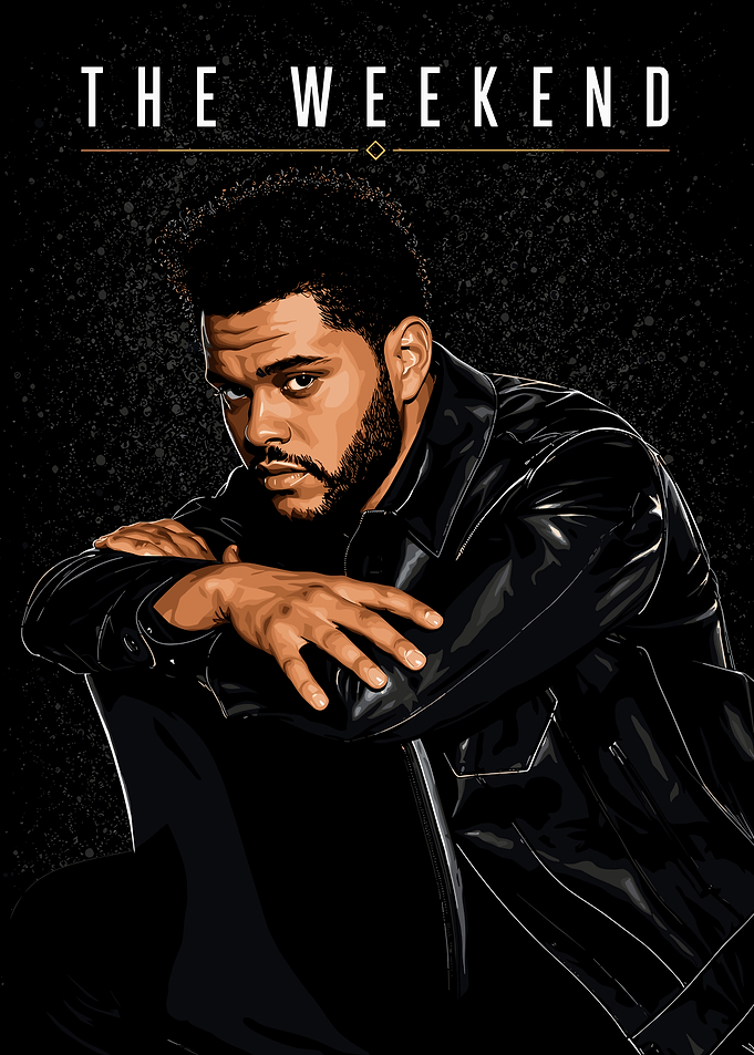 The Weeknd Portrait Poster